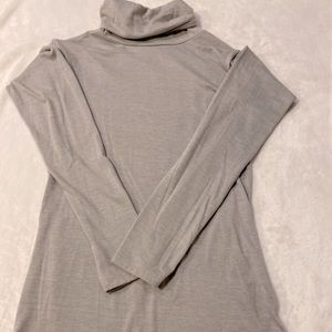 Grey turtleneck